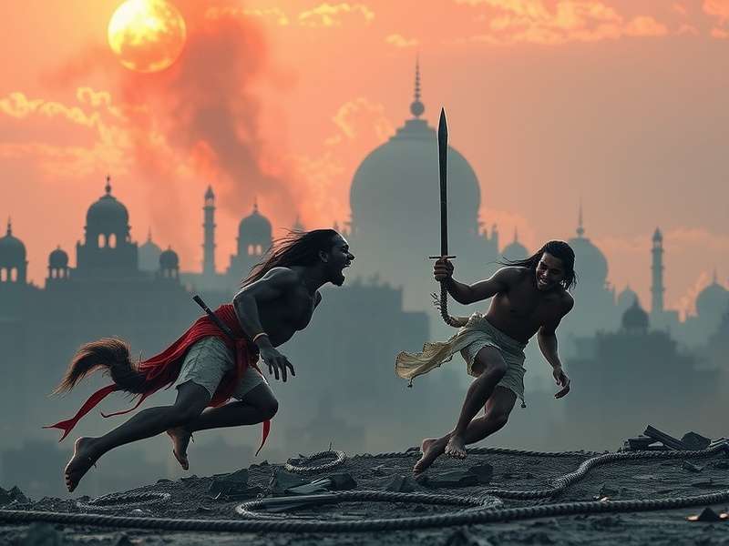 Mahalaya Mighty Struggle battle scene